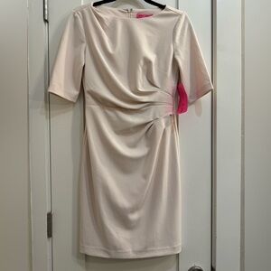 NWT Betsey Johnson ivory creme dress